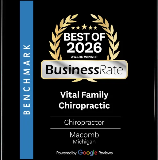 Best of Business Rate Chiropractic Clinic of the Year MACOMB MI